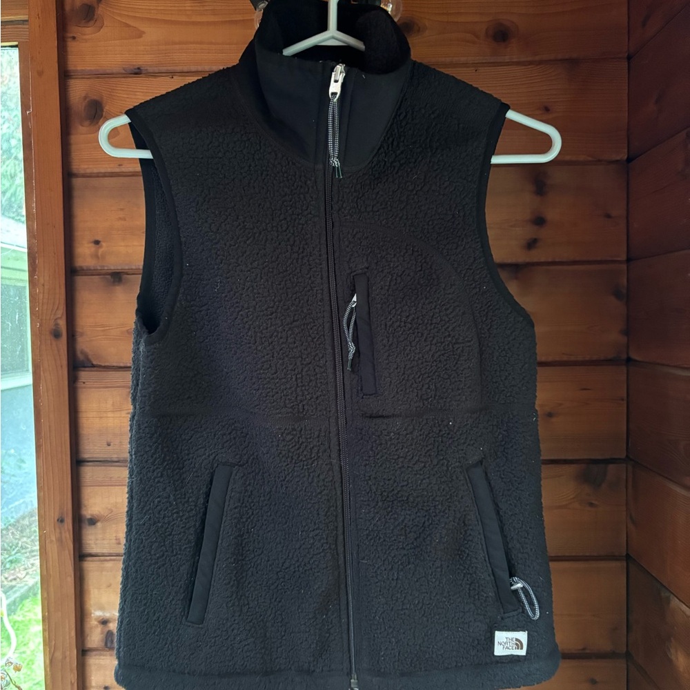 The North Face Black Fleece Vest XS